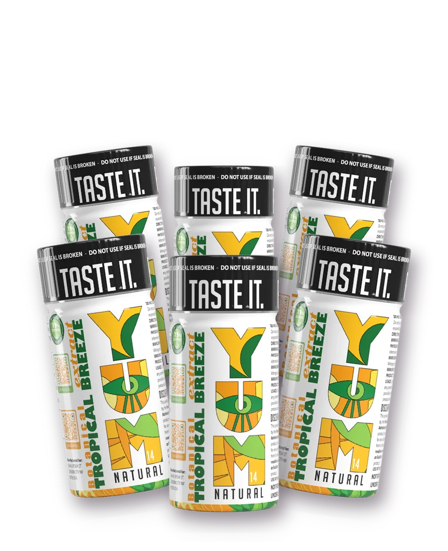 YUM Tropical Breeze 14 mL — 6 bottles